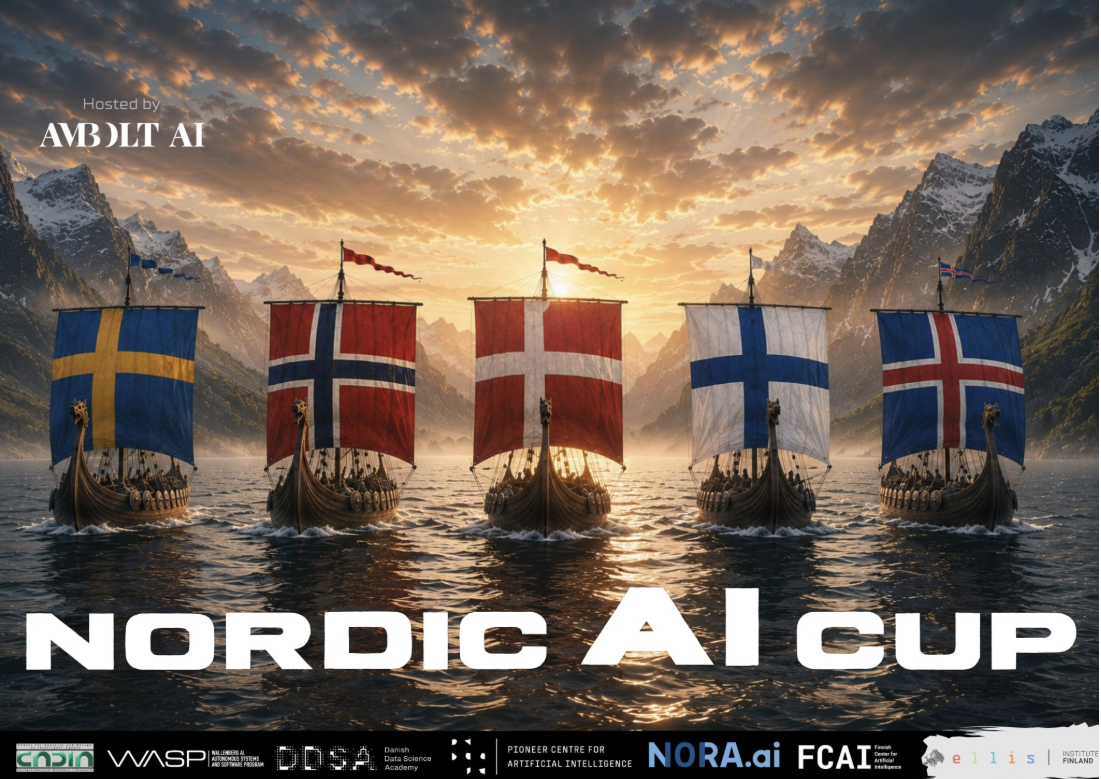 IT’S 10:00 CEST AND NORDIC AI CUP 2026 IS OFFICIALLY OPEN!🚀